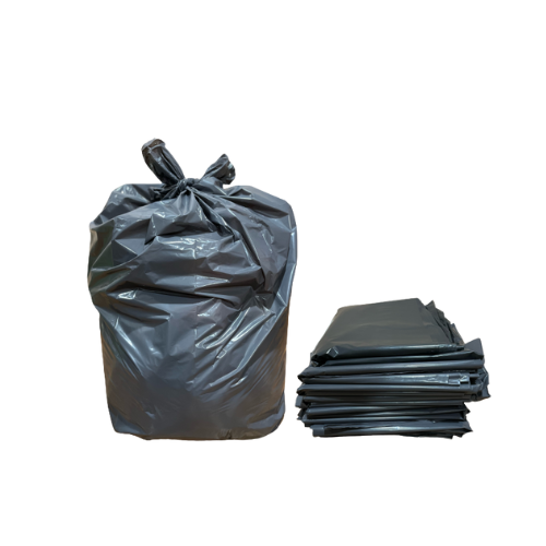 Black Tall Kitchen Trash Bags, Black Plastic Garbage Bags
