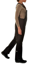 Arctix Women's Essential Insulated Bib Overalls, Black, Medium