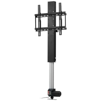 VEVOR Motorized TV Lift Stroke Length 19.7 Inches Motorized TV Mount Fit for Max.50 Inch TV Lift with Remote Control Height Adjustable 38-65 Inch,Load Capacity 132 Lbs