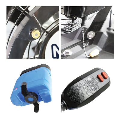 Maxx Air Patio Misting Fan, Standalone 20 Gallon Water Tank, Perfect Cooling Machine, High Pressure 80 PSI Pump