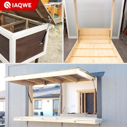 28 Inch 100LBS/445N Gas Struts Shock Lift Support for RV Bed Heavy Duty Toolbox TV Cabinet Floor Hatch Trash Bin Outdoor Bench 2Pcs by IAQWE