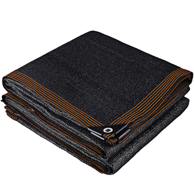 winemana 50% Black Shade Cloth, 6.6 x 16 FT Durable Mesh Tarp with Grommets, Garden Sunblock Shade Cloth Shading Antifreezing for Plants Cover, Greenhouse, Barns Kennel, Patio, Tomatoes