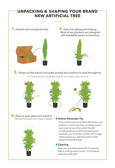 Nearly Natural 6.5FT Artificial Golden Cane Palm Tree, Fake Palm Tree with Three Realistic Trunks and 333 Lifelike Palm Leaves, Faux Palm Plant for Indoor Home Décor with Black Nursery Planter