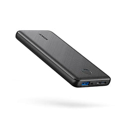 Anker Portable Charger, 313 Power Bank (PowerCore Slim 10K) 10000mAh Battery Pack with USB-C (Input Only) and PowerIQ Charging Technology for iPhone, Samsung Galaxy, and More.