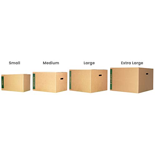 Large Moving Boxes Pack of 12 with Handles– 20" x20" x15" – Cheap Chea ...