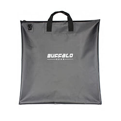 Buffalo Gear Fish Bag 25x23 inch with Airtight Waterproof Zipper Tournament Weigh-In Bag(Black)