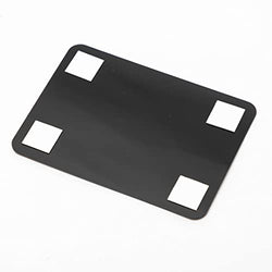 All Quality Please Do Not Flush Thank You Classic Framed Bathroom Etiquette Sign - Laser-Engraved Lettering | Durable ABS Plastic | Vibrant Colors - 4" x 6" (Brushed Silver)