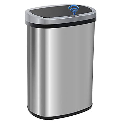 Greenco, Black Mesh Trash Can Wastebaskets,Round, 4.5 Gallon, 2 Pack - Trash  Rite