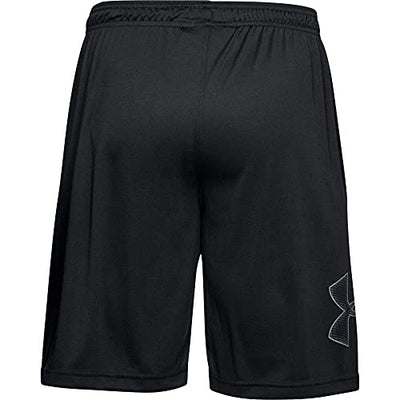 Under Armour Mens Tech Graphic Short , Black (001)/Graphite , Large