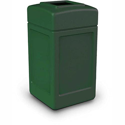  outdoor trash can with lid Waste Container with Lid, Heavy-Duty  Outdoor Garbage Can with Handles, Green, Heavy-Duty Construction, Perfect  Back Yard, Deck, or Garage Trash Can Gallon Large Trash Can ( 