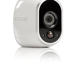 Arlo - Wireless Home Security | Night vision, Indoor/Outdoor, HD Video, Wall Mount | Includes Cloud Storage & Required Base Station | 1-Camera System (VMS3130)