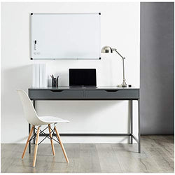 Amazon Basics Magnetic Dry Erase White Board, 36 x 24-Inch Whiteboard - Silver Aluminum Frame