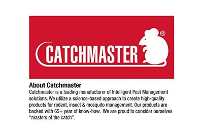 MAX-Catch Pest Glue Trap White by Catchmaster - 72 Boards Peanutbutter scented, Ready to Use Indoors. Rodent Mouse Rat Insect Sticky Adhesive Simple Easy Simple Non-Toxic - Made in USA