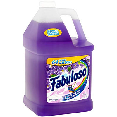 Number 1 In Service Fabuloso Makes 64 Gallons Lavender Purple Liquid Multi-Purpose Professional Household Non Toxic Fabolous Hardwood Floor Cleaner Wallet Tissue pack