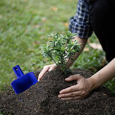 Vikan Remco 63003 Color-Coded Plastic Hand Scoop - BPA-Free Food-Safe Kitchen Utensils, Restaurant and Food Service Supplies, 16 oz, Blue