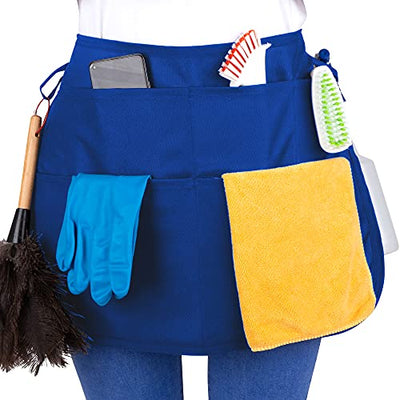 SupplyMaid Waterproof Professional Speed Cleaning Apron. Designed for Pro Cleaners Like a Cleaning Caddy Around Your Waist