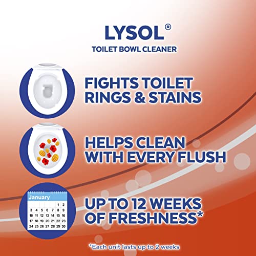 Lysol Click Gel Automatic Toilet Bowl Cleaner, Gel Toilet Bowl Cleaner ...