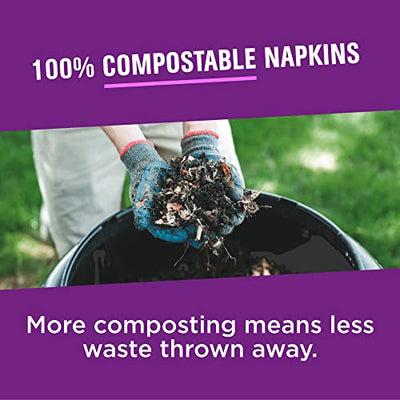 Vanity Fair Everyday Extra Absorbent Premium Paper Napkin, 960 Count, Dinner Napkin for Messy Meals