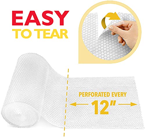 1 Pack 12 inch x 30 ft. Bubble Cushioning Wrap Shipping Packing Moving ...