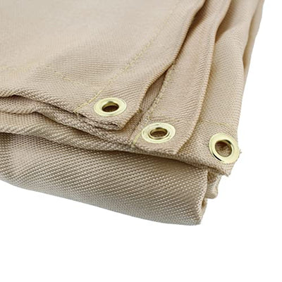 ABN Heavy-Duty Fiberglass Fire Retardant Blanket, 6 x 8ft – Large Welding Fireproof Thermal Resistant Insulation