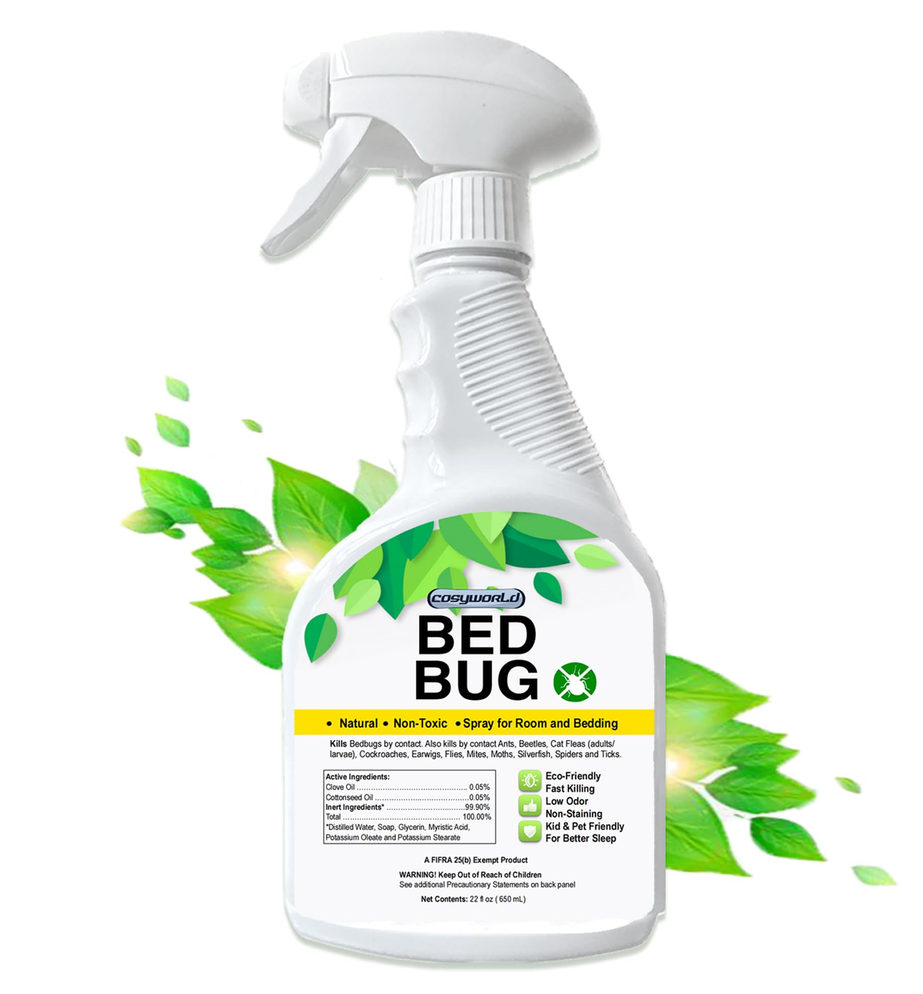 Cosyworld Bed Bug Killer, Fast and Sure Kill with Extended Residual Pr