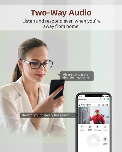 Armorcope 2K Light Bulb Security Camera 2.4GHz, 360° Motion Tracking Wireless Security Camera Outside, Full-Color Night Vision Indoor/Outdoor Camera, SD&Cloud Storage, E27/E26 Light Socket Camera