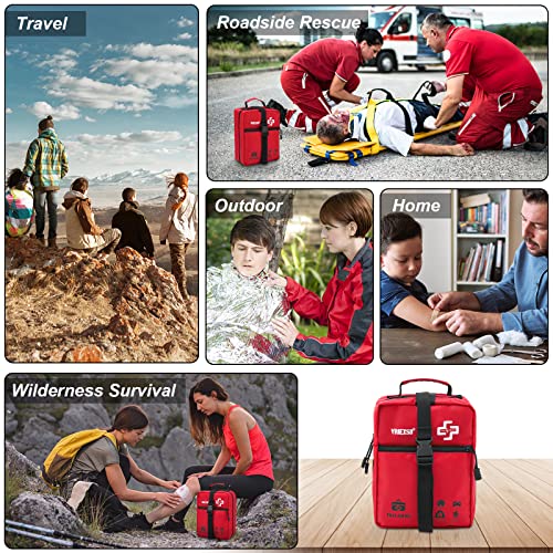 VRIEXSD 400 Piece Large First Aid Kit Premium Emergency Kits for Home ...