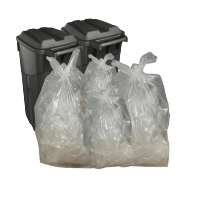 Buy High-Quality 30 Gallon Clear Trash Bags – Perfect for Your Industrial, Commercial or Residential Garbage Disposal Needs