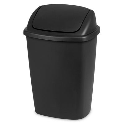 Sterilite 7.5 Gallon Swing Top Wastebasket